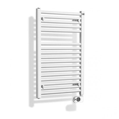 Designradiator Elina 76x60cm 400 Watt Wit Zijaansluiting