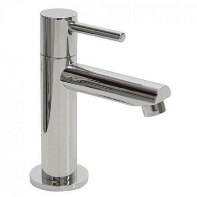 Toiletkraan Aqua Laag Rond Chroom