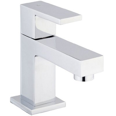 Toiletkraan Tombo Laag Vierkant Chroom