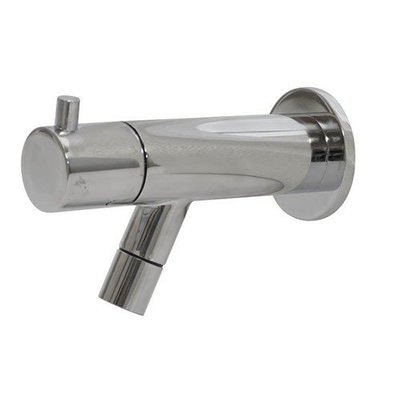 Toiletkraan Spator Muur Inbouw Rond Chroom